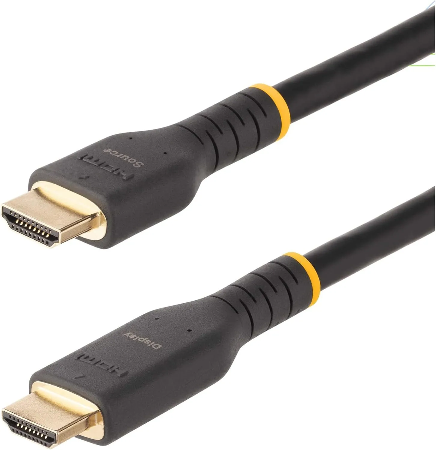 StarTech.com 30ft Active HDMI Cable w/Ethernet - HDMI 2.0 4K 60Hz UHD - Rugged (RH2A-10M-HDMI-CABLE)