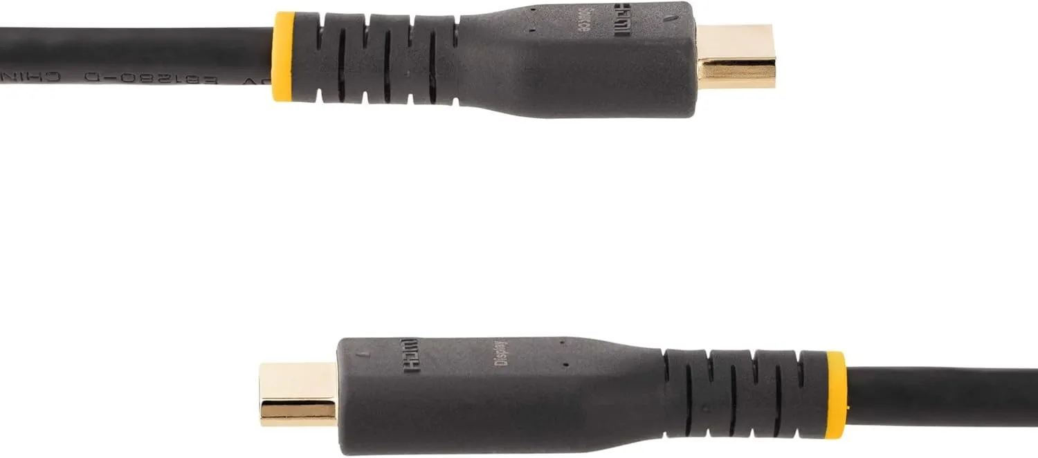 StarTech.com 30ft Active HDMI Cable w/Ethernet - HDMI 2.0 4K 60Hz UHD - Rugged (RH2A-10M-HDMI-CABLE)