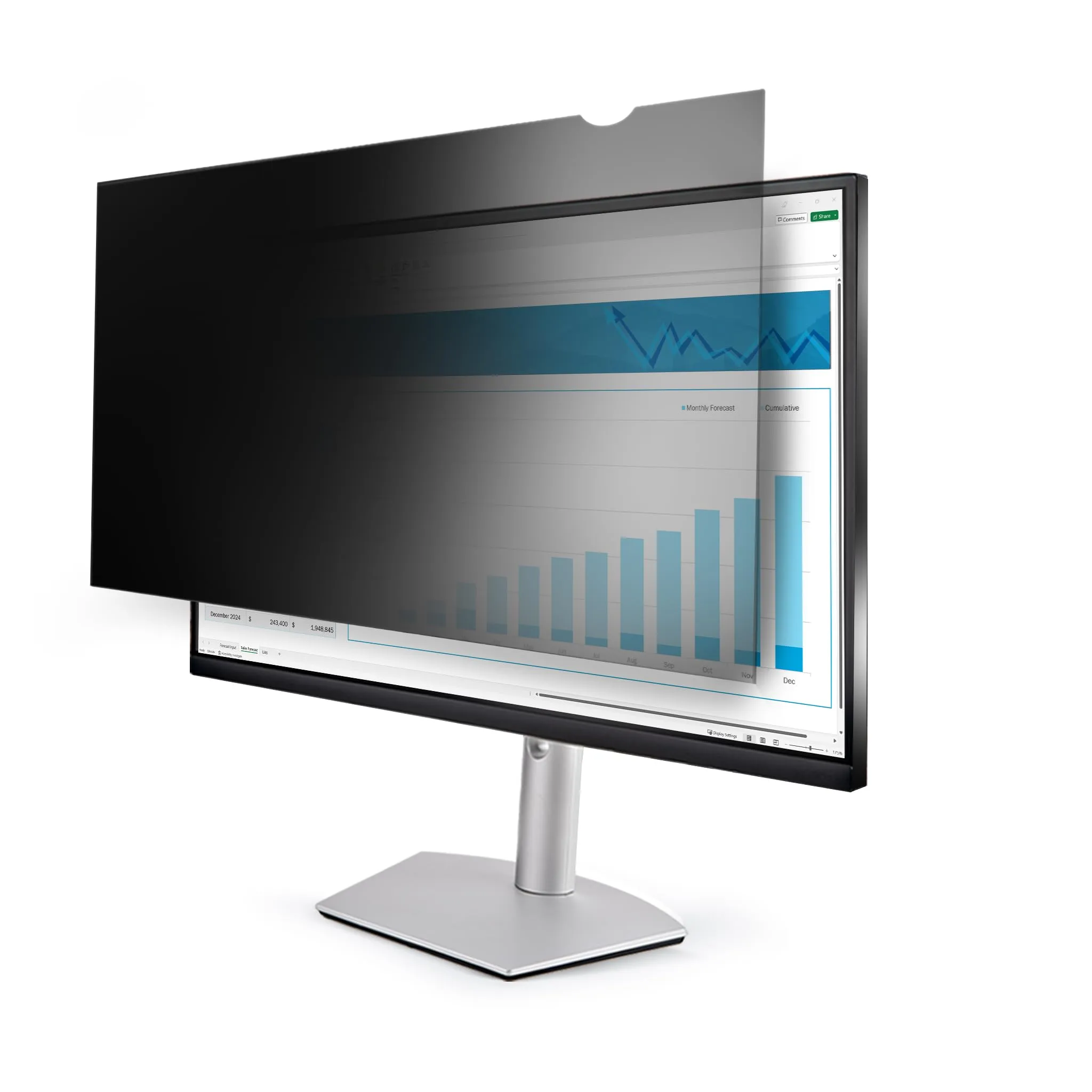 StarTech.com Monitor Privacy Screen - Reversible Matte/Gloss Filter