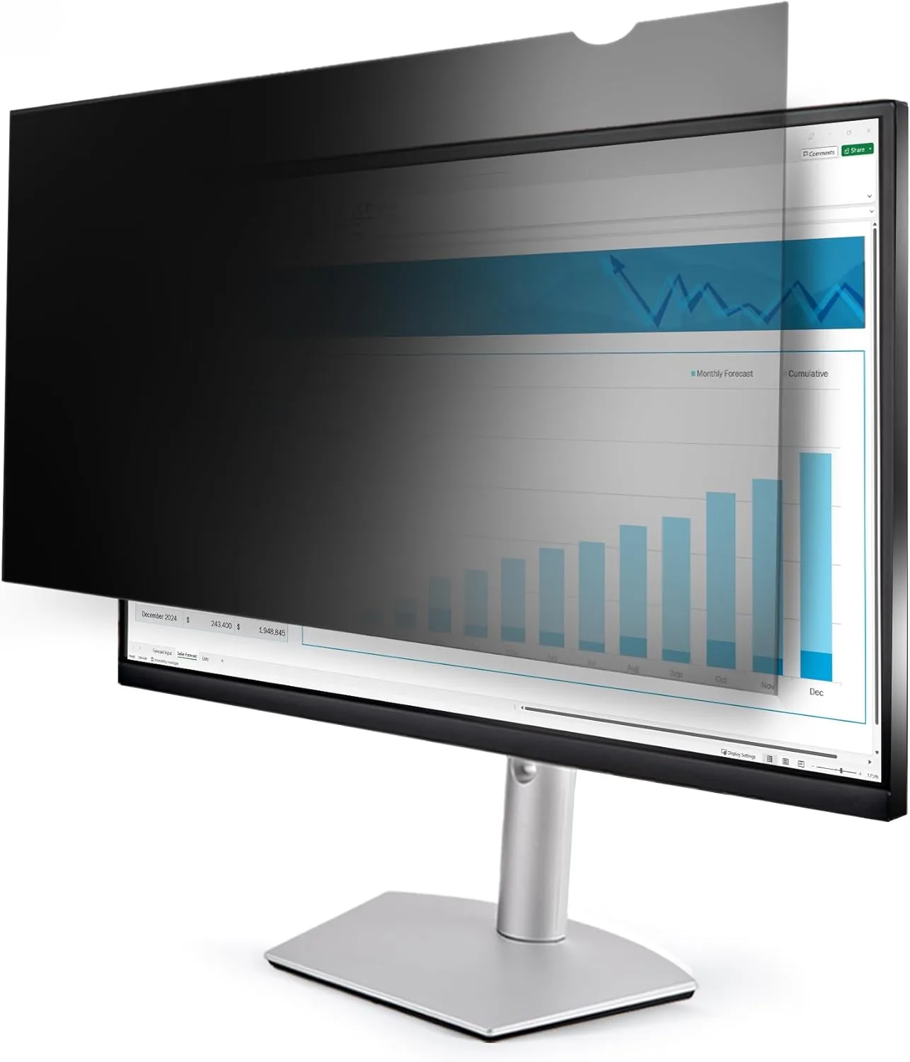 StarTech.com Monitor Privacy Screen - Reversible Matte/Gloss Filter