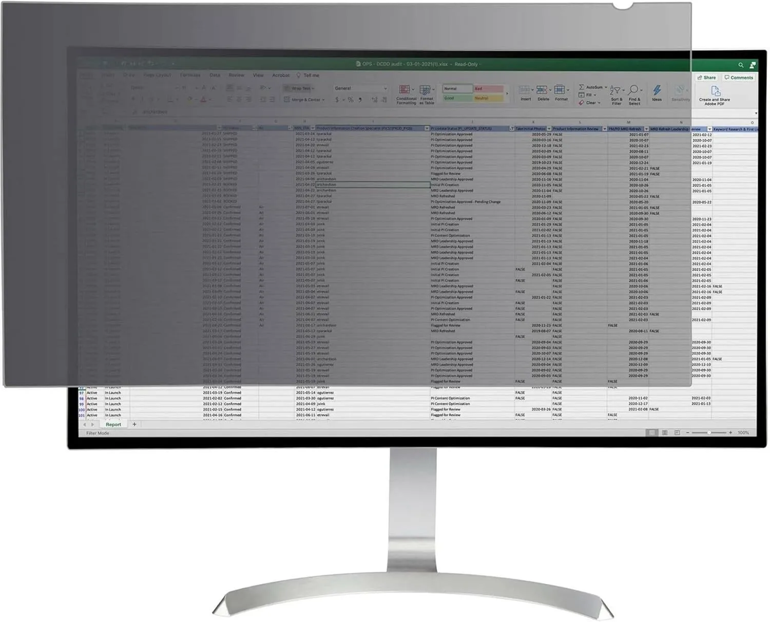 StarTech.com Monitor Privacy Screen - Reversible Matte/Gloss Filter