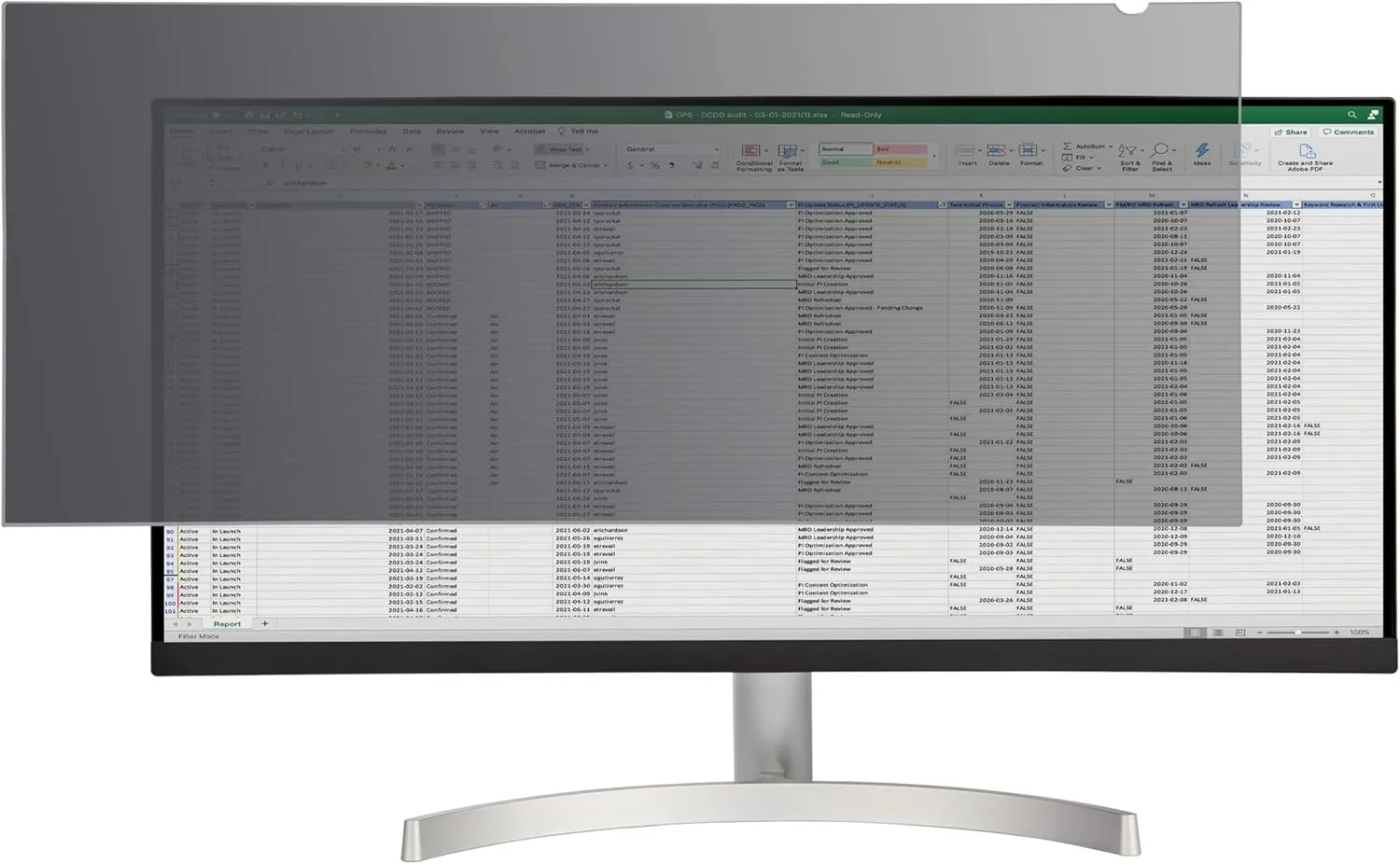 StarTech.com Monitor Privacy Screen - Reversible Matte/Gloss Filter