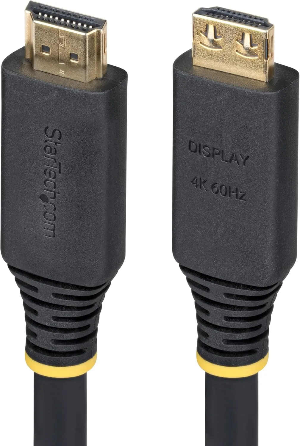 StarTech.com 35ft (10.6m) Active High Speed HDMI Cable with Gripping Connectors, 4K 60Hz