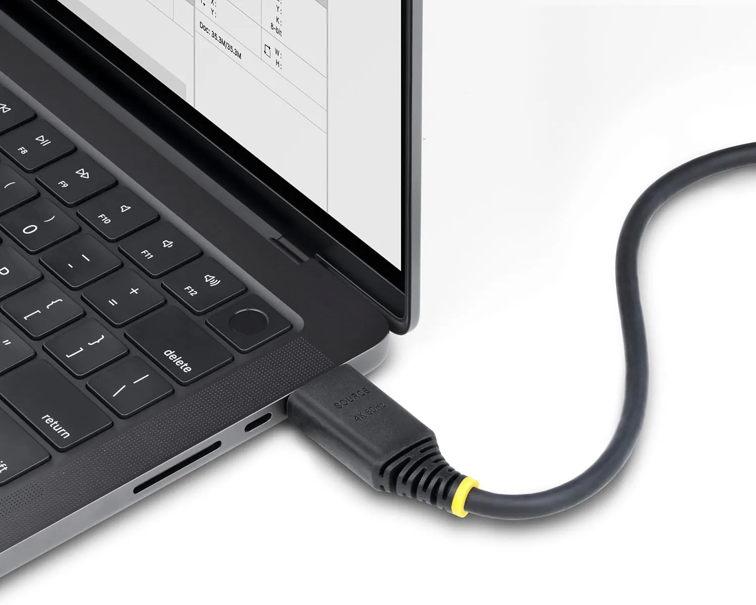 StarTech.com 35ft (10.6m) Active High Speed HDMI Cable with Gripping Connectors, 4K 60Hz