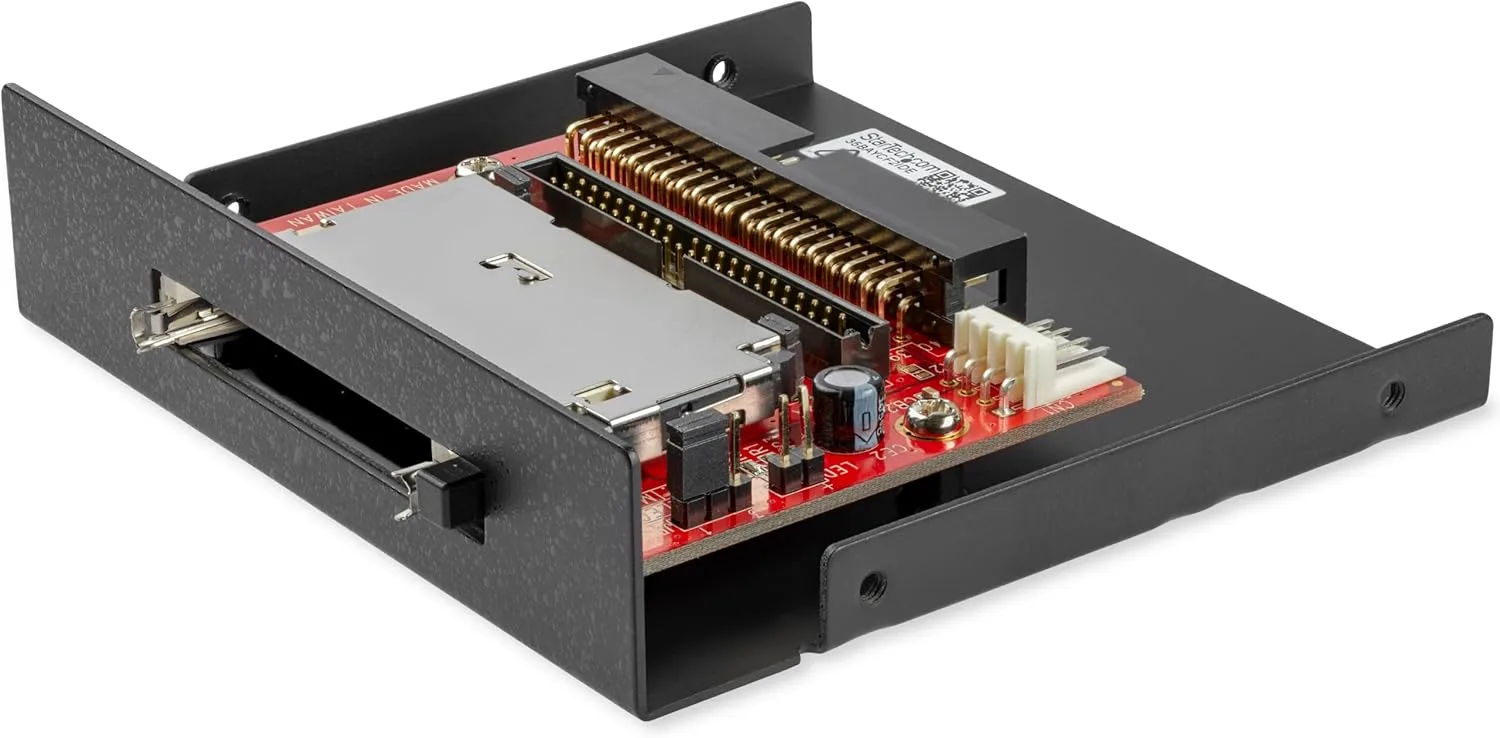 StarTech.com 3.5in Drive Bay Internal Multi-Card Reader and CompactFlash IDE Adapter