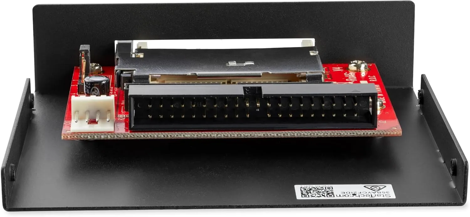 StarTech.com 3.5in Drive Bay Internal Multi-Card Reader and CompactFlash IDE Adapter