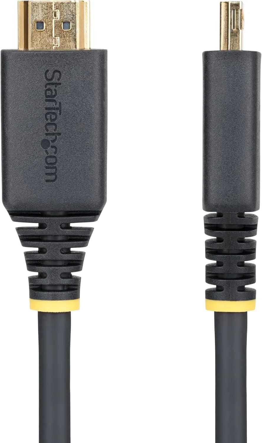 StarTech.com 3ft (0.9m) High Speed HDMI Cable with Gripping Connectors, 4K 60Hz/1440p 144Hz, 18Gbps - Cord, TPE Jacket
