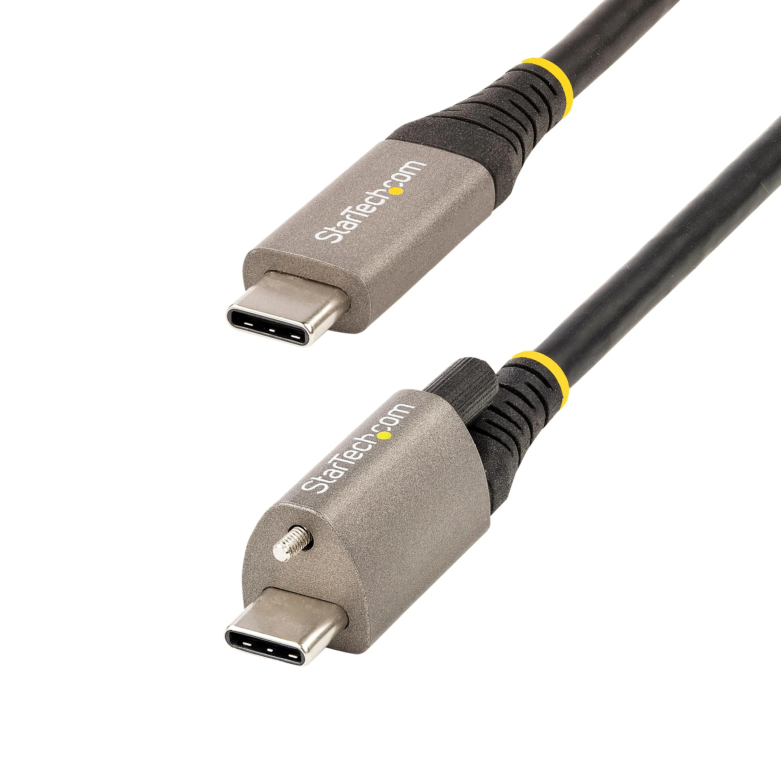 StarTech.com Screw Locking USB-C Cable USB 3.2 Gen 2 10Gbps 100W (5A)