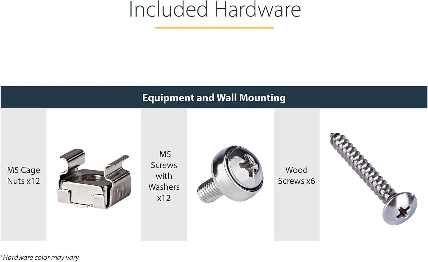 StarTech.com 19in Steel Vertical Wall Mount Rack Bracket
