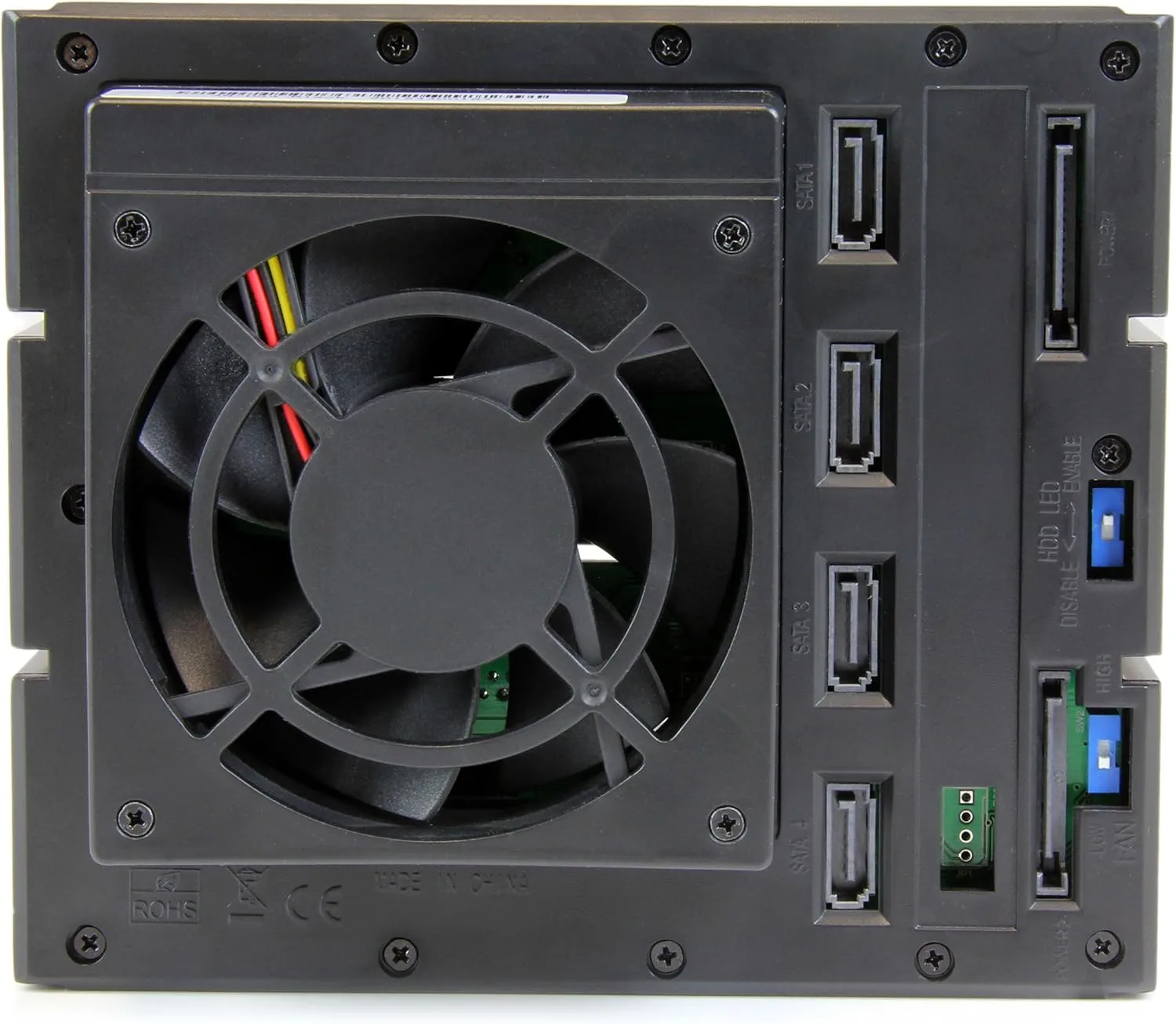 StarTech.com 4-Bay Mobile Rack Backplane - Trayless Hot Swap Mobile Rack Backplane for 3.5in SAS II/SATA III