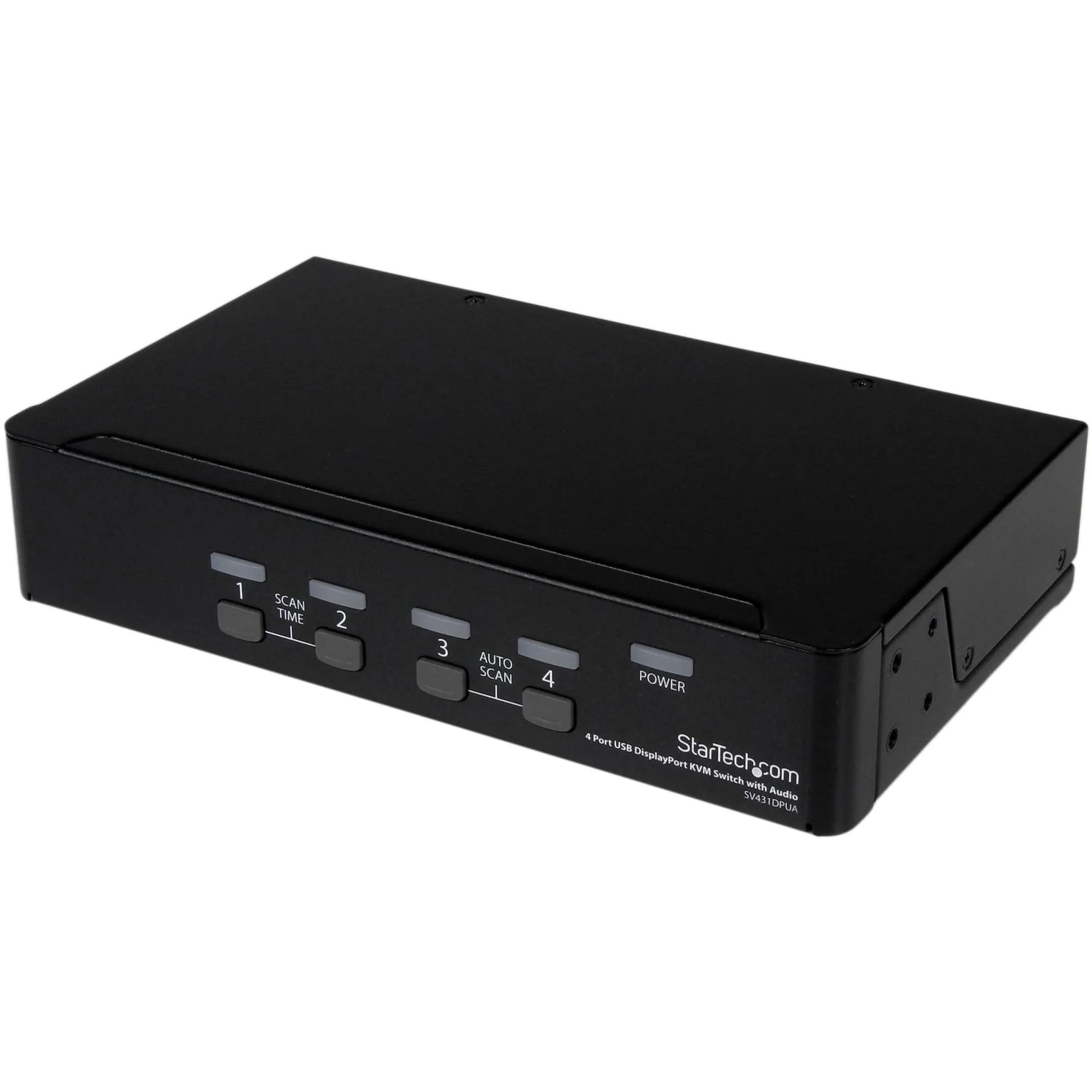 StarTech.com 4 Port DisplayPort KVM Switch w/ Audio - USB, Keyboard, Video, Mouse (SV431DPUA)