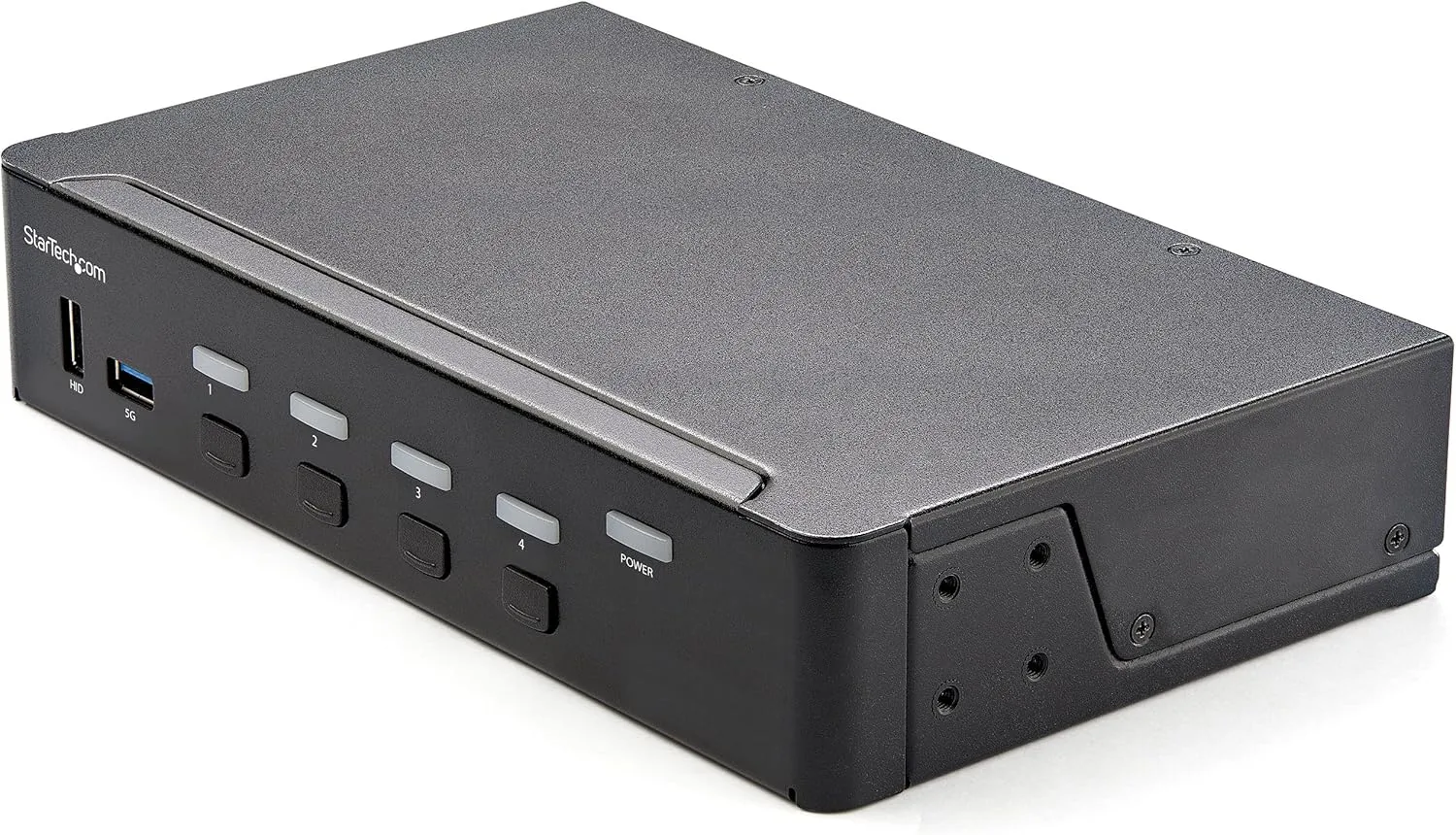 StarTech.com 4-Port HDMI KVM Switch - Single Monitor 4K 60Hz HDR - USB 3.0 Hub