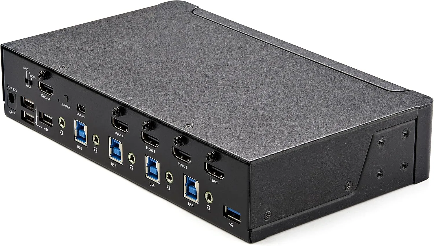StarTech.com 4-Port HDMI KVM Switch - Single Monitor 4K 60Hz HDR - USB 3.0 Hub