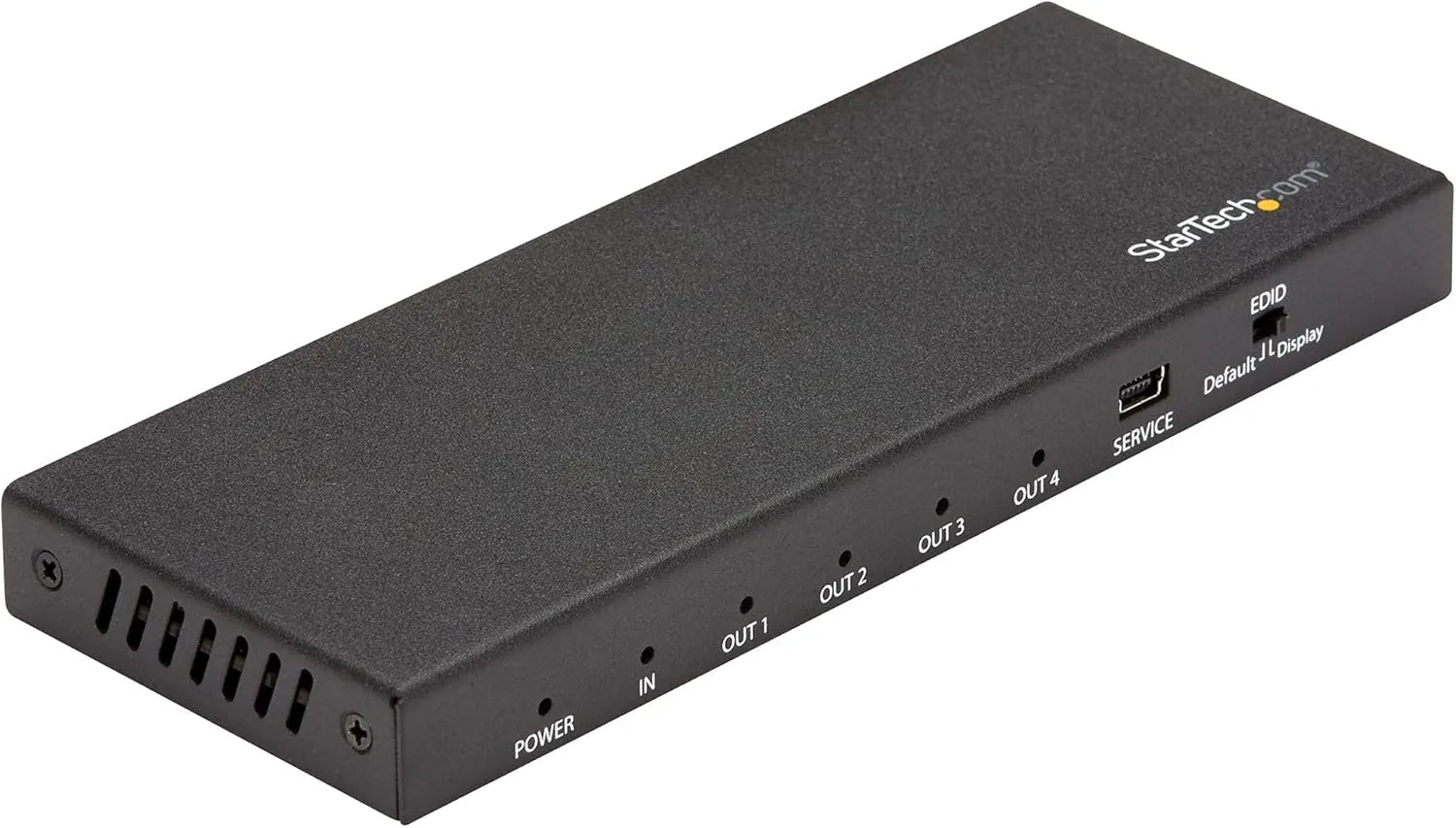 StarTech.com HDMI Splitter - 4-Port - 4K 60Hz - HDMI Splitter 1 In 4 Out - 4 Way HDMI Splitter