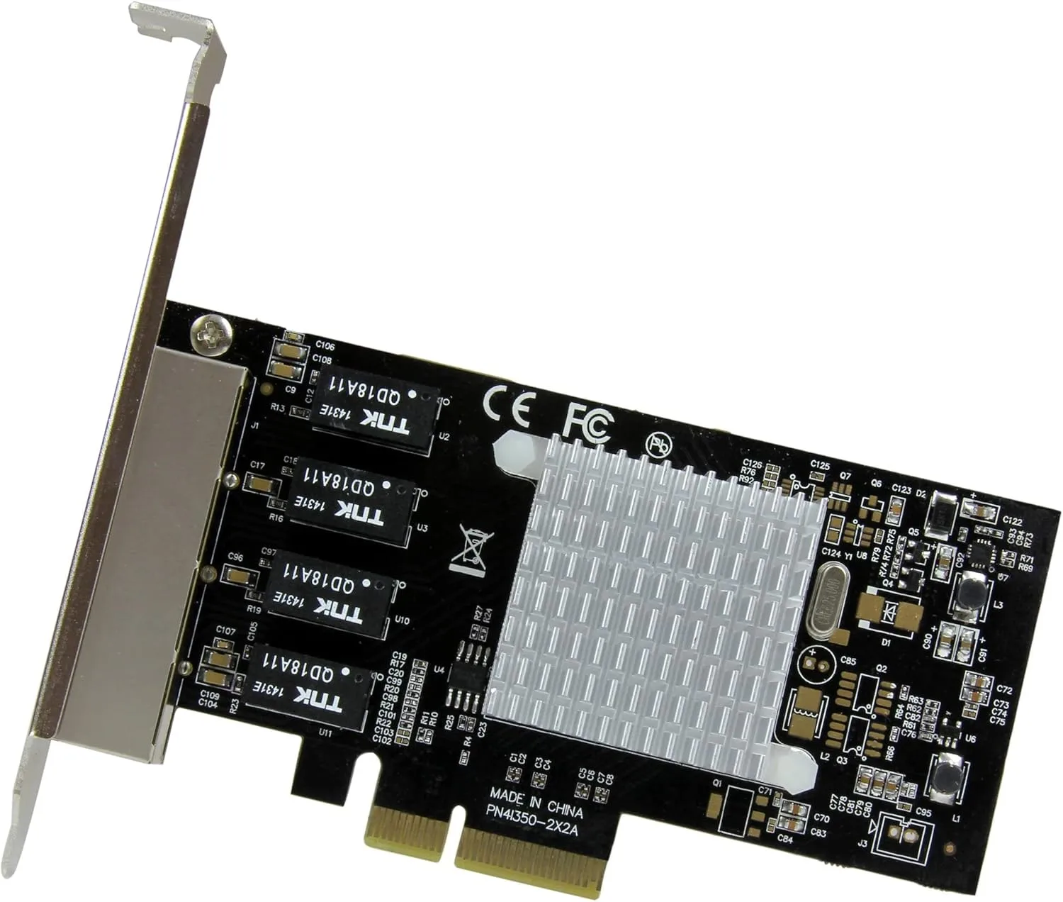 StarTech.com PCIe Gigabit Ethernet Network Card - Intel Chipset