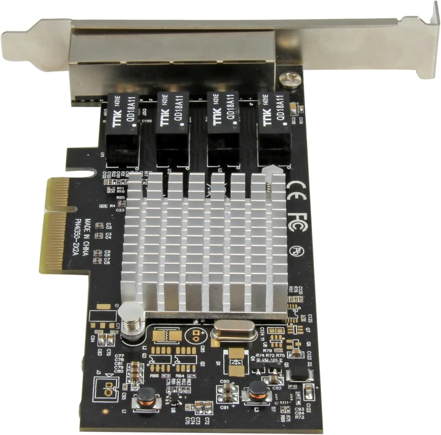 StarTech.com PCIe Gigabit Ethernet Network Card - Intel Chipset