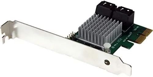 StarTech.com 4 Port PCIe 2.0 SATA III 6Gbps RAID Controller Card with HyperDuo - PEXSAT34RH