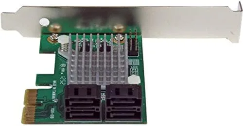 StarTech.com 4 Port PCIe 2.0 SATA III 6Gbps RAID Controller Card with HyperDuo - PEXSAT34RH