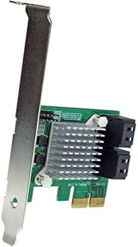 StarTech.com 4 Port PCIe 2.0 SATA III 6Gbps RAID Controller Card with HyperDuo - PEXSAT34RH