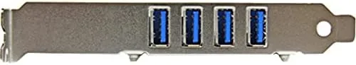 StarTech.com 4-Port PCI Express SuperSpeed USB 3.0 Controller Card with UASP - 5Gbps