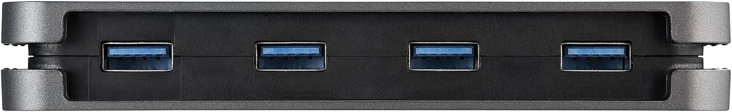 StarTech.com 4 Port USB 3.0 Hub - USB-A to 4X USB-A - SuperSpeed 5Gbps Portable USB 3.1 Gen 1 Type-A Hub - USB Bus Powered