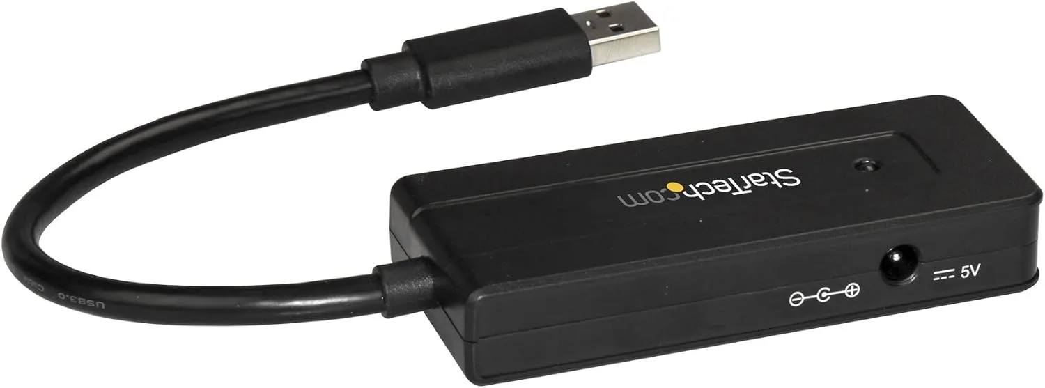StarTech.com 4 Port USB 3.0 Hub SuperSpeed 5Gbps with Fast Charge Portable USB 3.1 Gen 1 Type-A Laptop/Desktop Hub
