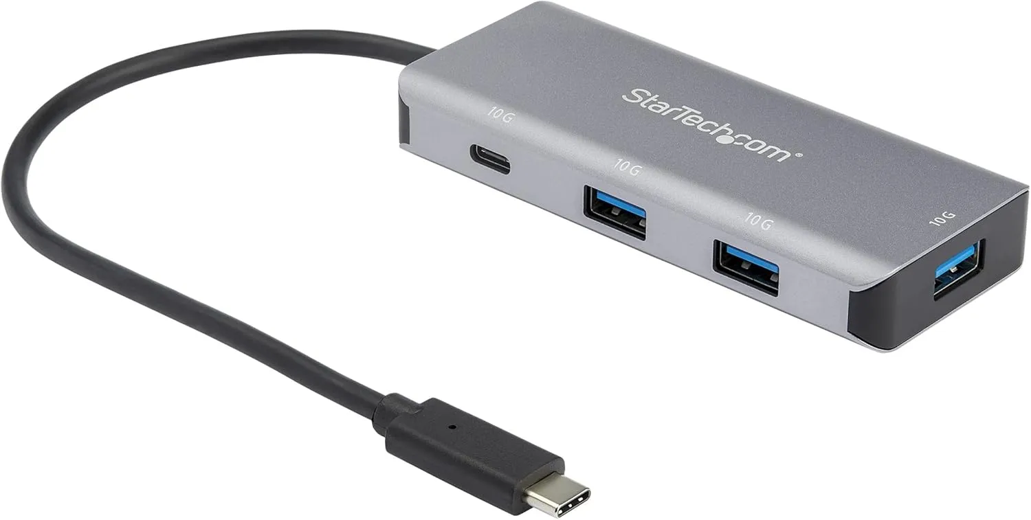 StarTech 4-Port USB-C Hub - 3x USB-A & 1x USB-C (10Gbps)