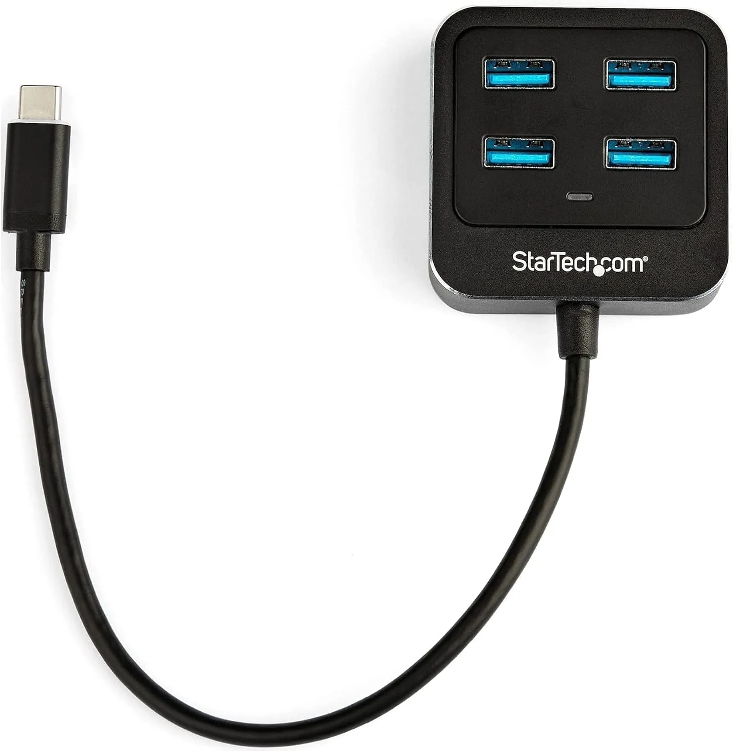 StarTech.com 4-Port USB C Hub - USB-C to 4X USB-A Ports - SuperSpeed 10Gbps USB 3.1/3.2 Gen 2 Type-C Hub - USB Bus Powered
