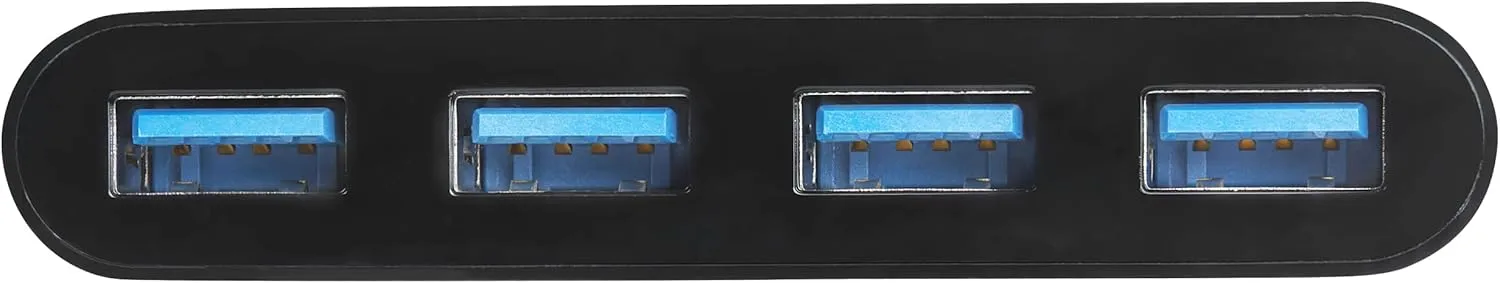 StarTech.com 4-Port USB-C Hub - USB-C to 4x USB-A (USB 3.0, 5Gbps)