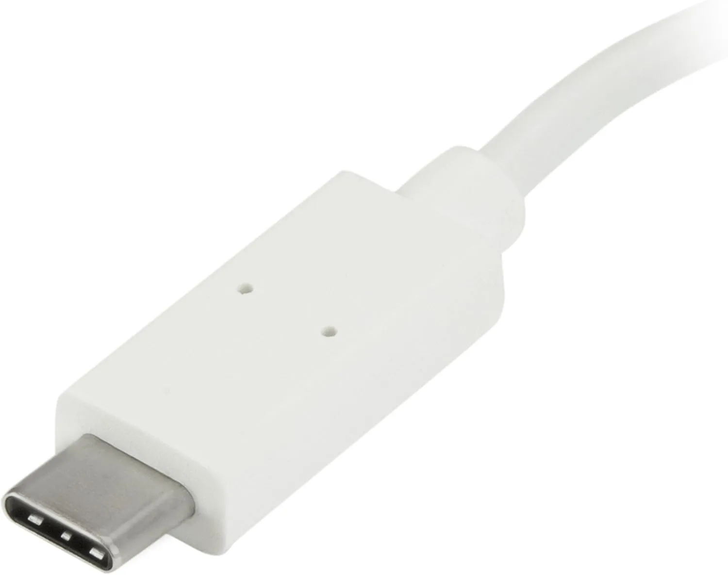 StarTech.com 4-Port USB 3.0 Hub - Powered USB 3.0 Hub - USB-C to 1x USB-C and 3X USB-A Adapter - 1x USB-C White