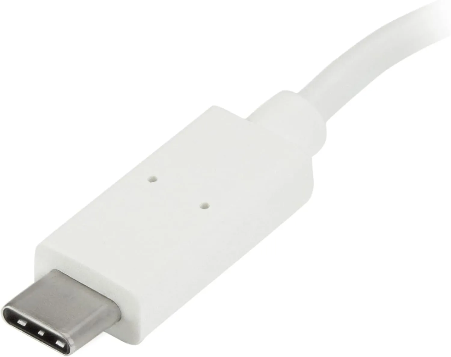 StarTech.com 4-Port USB 3.0 Hub - Powered USB 3.0 Hub - USB-C to 1x USB-C and 3X USB-A Adapter - 1x USB-C White