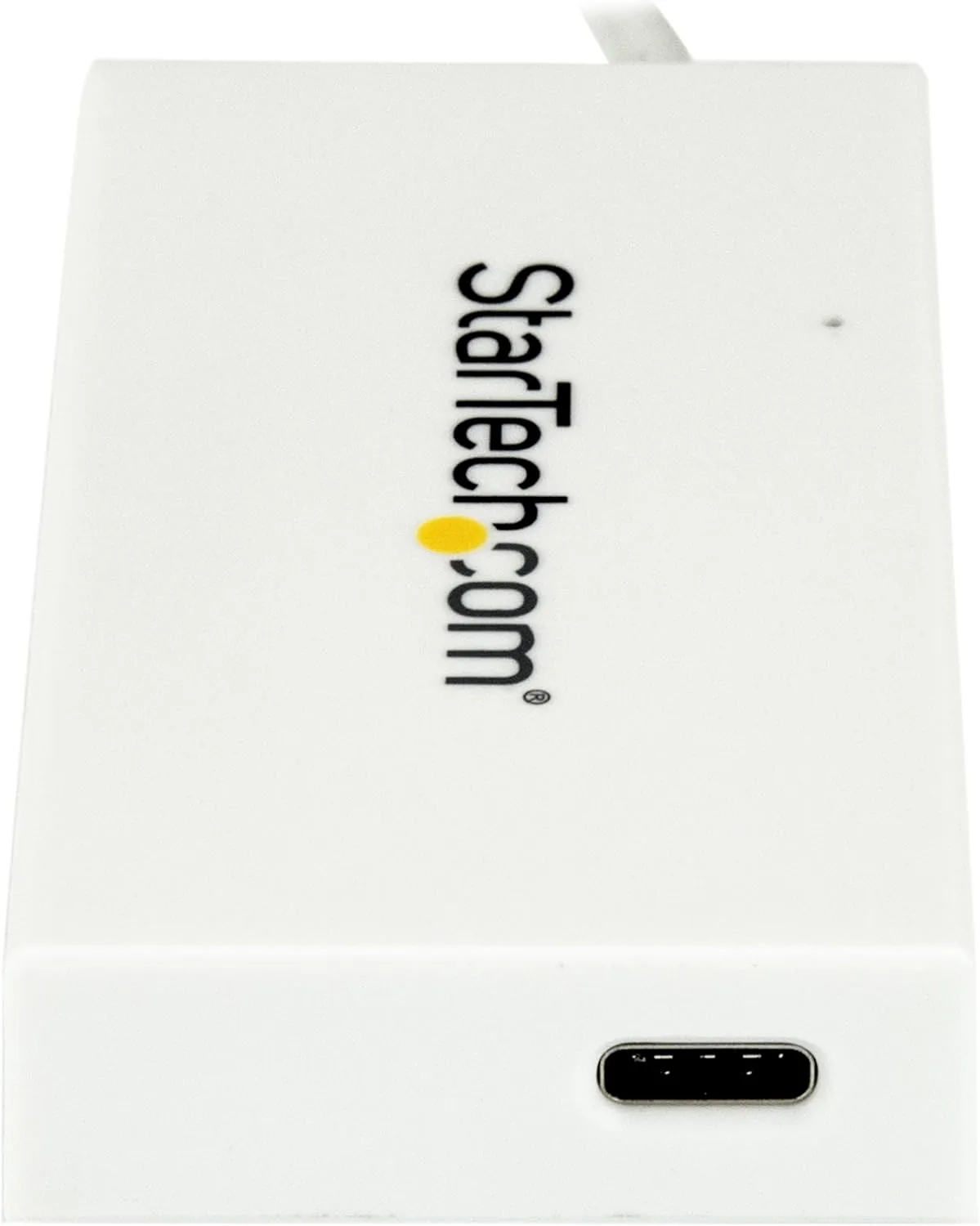StarTech.com 4-Port USB 3.0 Hub - Powered USB 3.0 Hub - USB-C to 1x USB-C and 3X USB-A Adapter - 1x USB-C White
