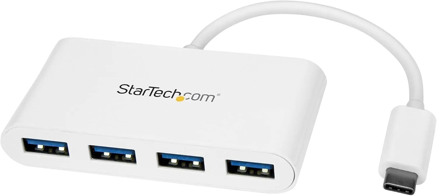 StarTech.com 4-Port USB-C Hub - USB-C to 4x USB-A (USB 3.0, 5Gbps)