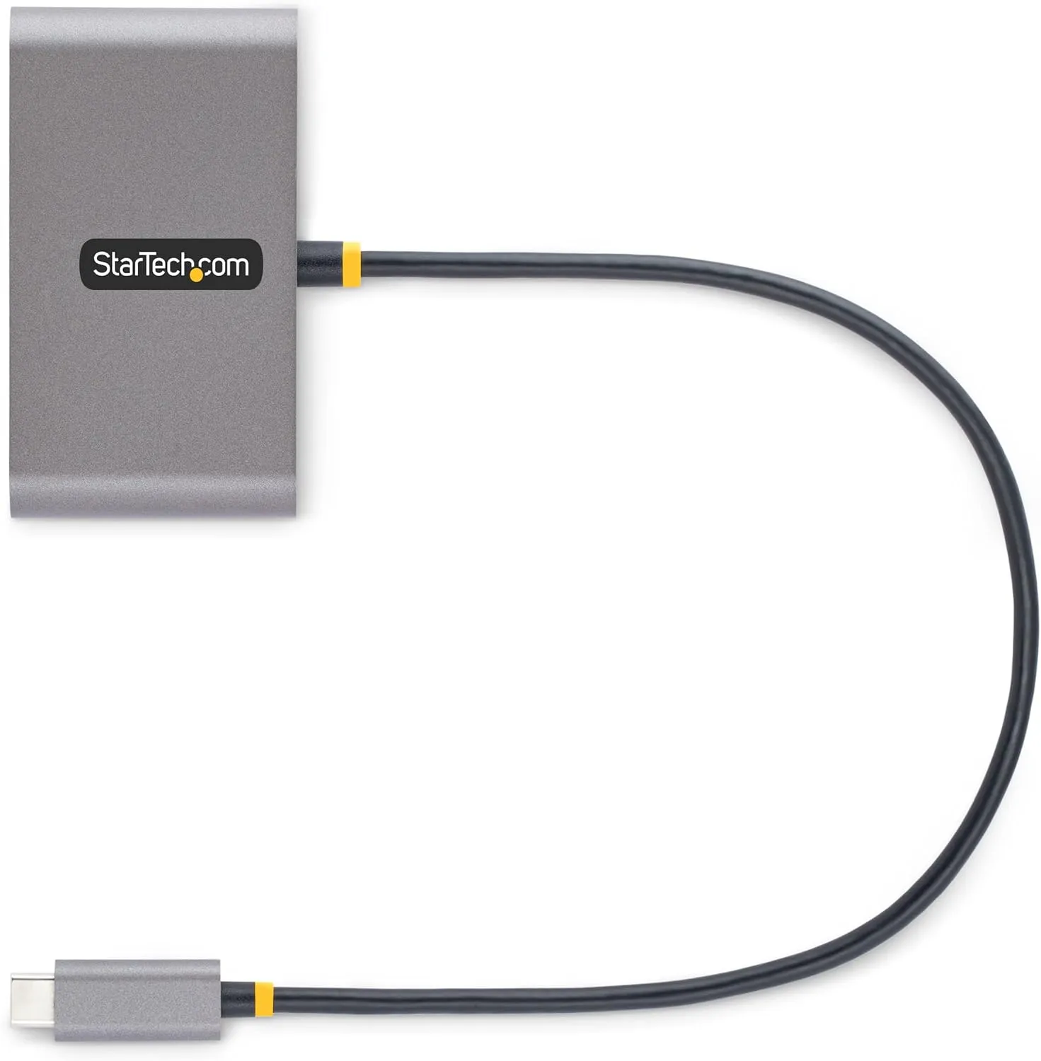 StarTech.com 4-Port USB-C Hub with 100W Power Delivery Pass-Through - 2X USB-A + 2X USB-C - 5Gbps - 1ft (30cm) Long Cable