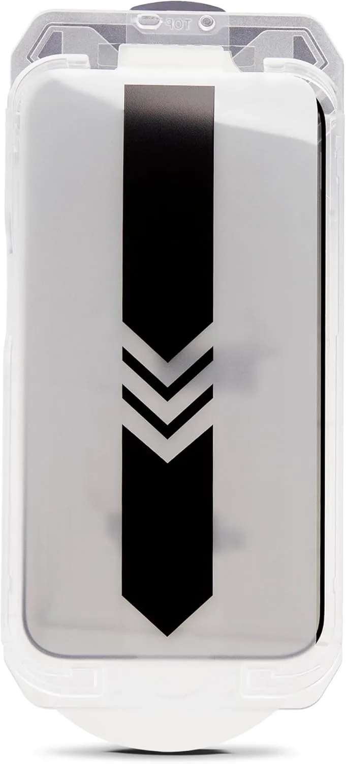 StarTech.com 4-Way Privacy Screen for iPhone 15 Plus, Portrait/Landscape, Touch-Enabled, +/- 30° View, Tempered Glass Filter