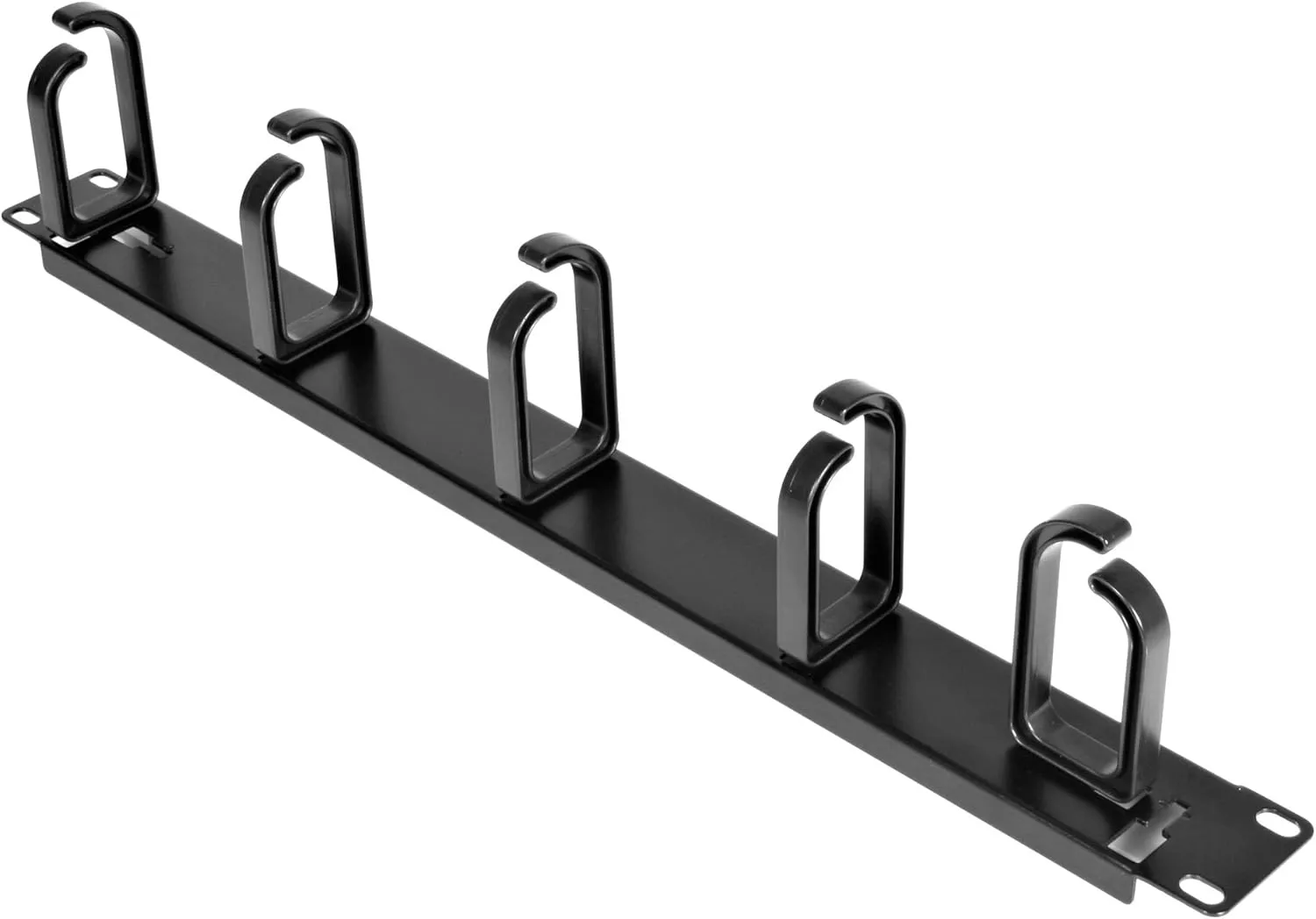 StarTech.com Vertical 40U Server Rack Cable Management Bundle with 19” Server Rack Cable Management Panel D-Ring Hooks + Cable Management Panel
