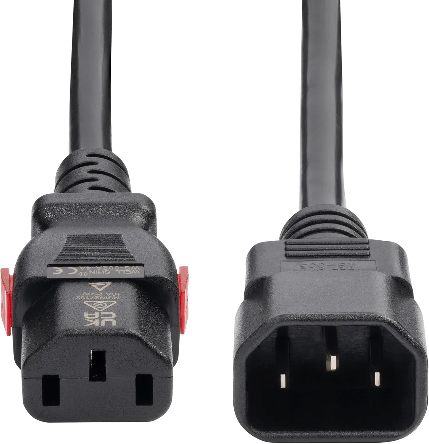 StarTech.com Power Extension Cord IEC 60320 C14 to C13