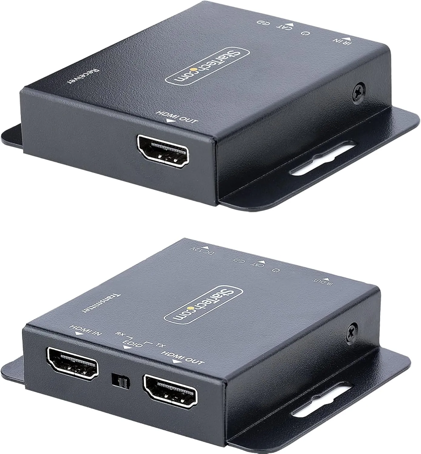 StarTech.com 4K HDMI Extender over CAT5e/CAT6 Cable, Transmitter & Receiver Kit