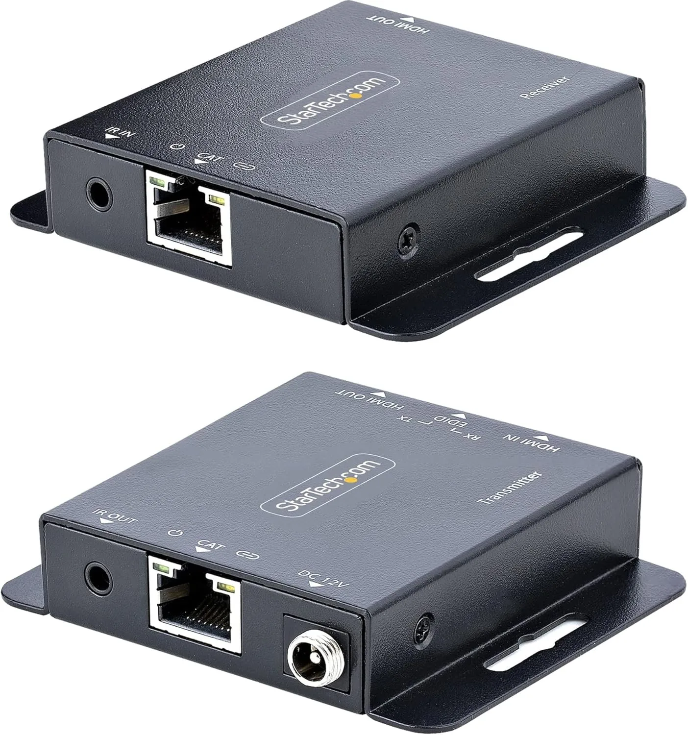 StarTech.com 4K HDMI Extender over CAT5e/CAT6 Cable, Transmitter & Receiver Kit