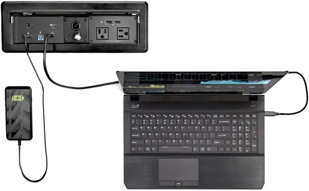 StarTech.com 4K USB-C or USB-A Docking Station Module for Conference Table Connectivity Box - 4K HDMI