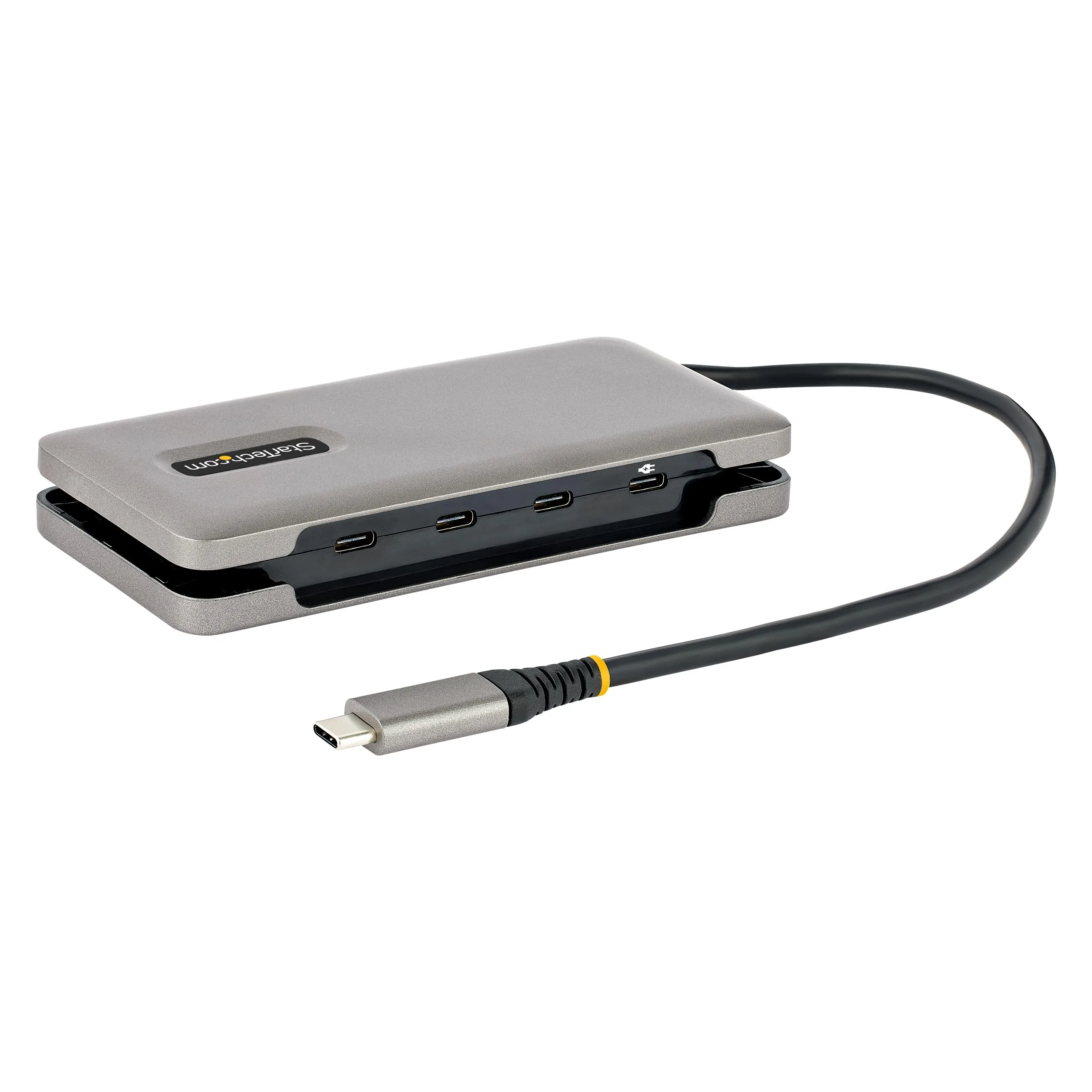 StarTech.com 4-Port USB-C Hub, 10Gbps USB 3.1, 100W PD, 12.6in Cable (HB31CM4CPD3)