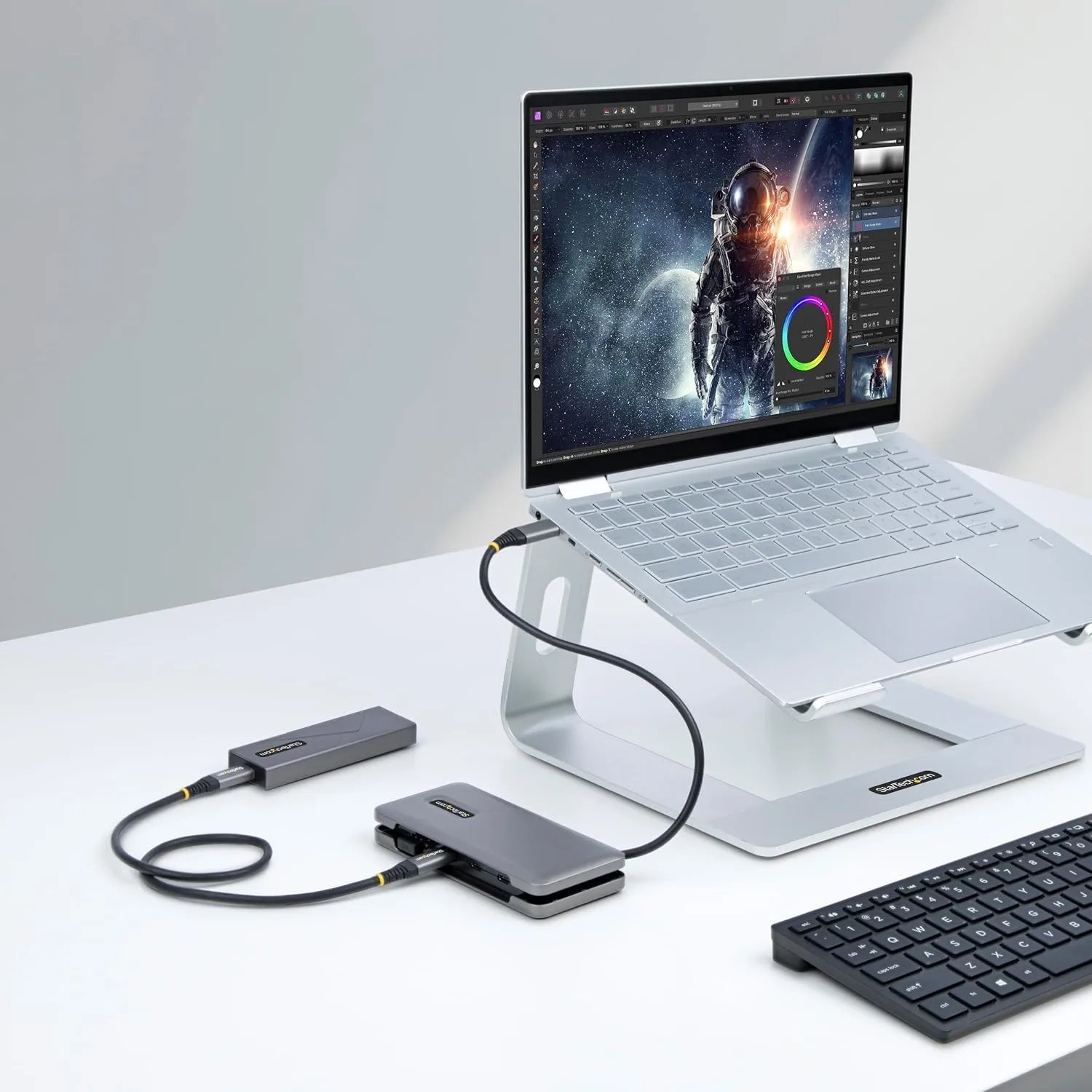 StarTech.com 4-Port USB-C Hub - 1x USB-A & 3x USB-C Ports - USB 3.2 Gen 2 (10Gbps)