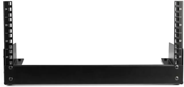 StarTech.com 2-Post 4U Desktop Server Rack, Small Open Frame 19in Computer Rack