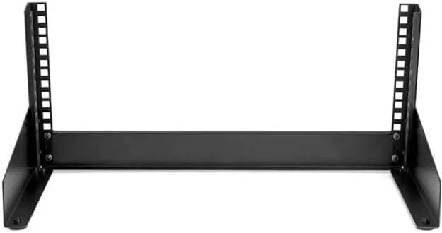 StarTech.com 2-Post 4U Desktop Server Rack, Small Open Frame 19in Computer Rack