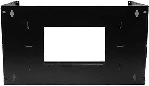 StarTech.com 2-Post 4U Open Frame Wall Mount Network Rack with Built-in Shelf