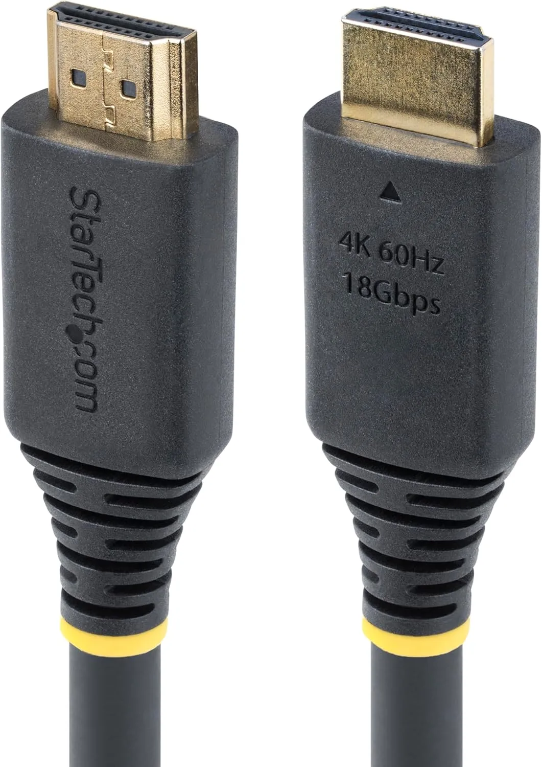 StarTech.com 50ft (15.2m) Active High Speed HDMI Cable, 4K 60Hz/1440p 144Hz, 18Gbps, UHD HDMI 2.0 Cord, TPE Jacket