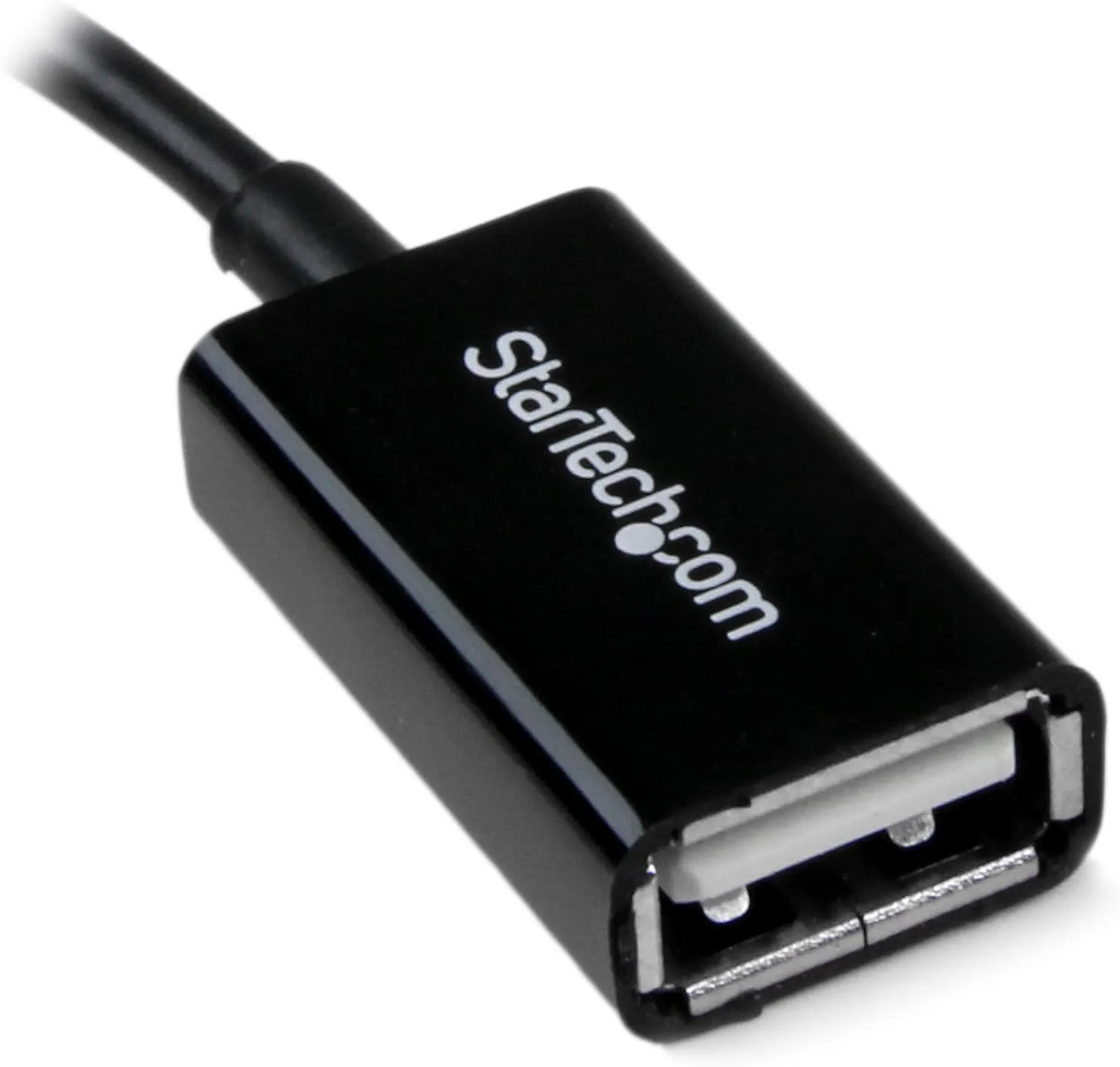 StarTech.com Micro USB On-The-Go (OTG) Adapter Cable - Micro USB Male to USB A Female
