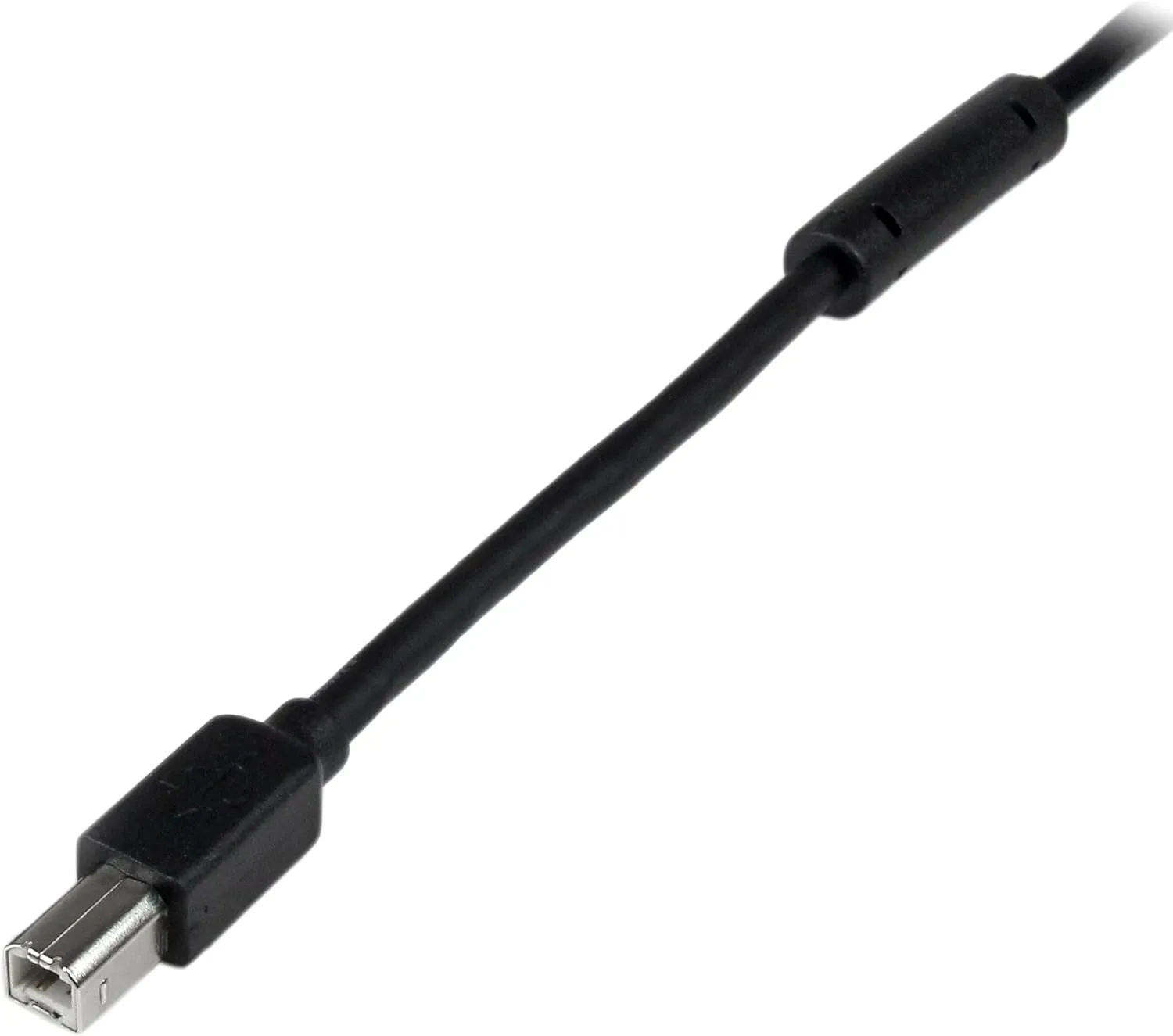 StarTech.com 65ft (20m) Active USB 2.0 A to B Cable, Long USB Printer Cable, 1x USB A (M), 1x USB B (M), Black