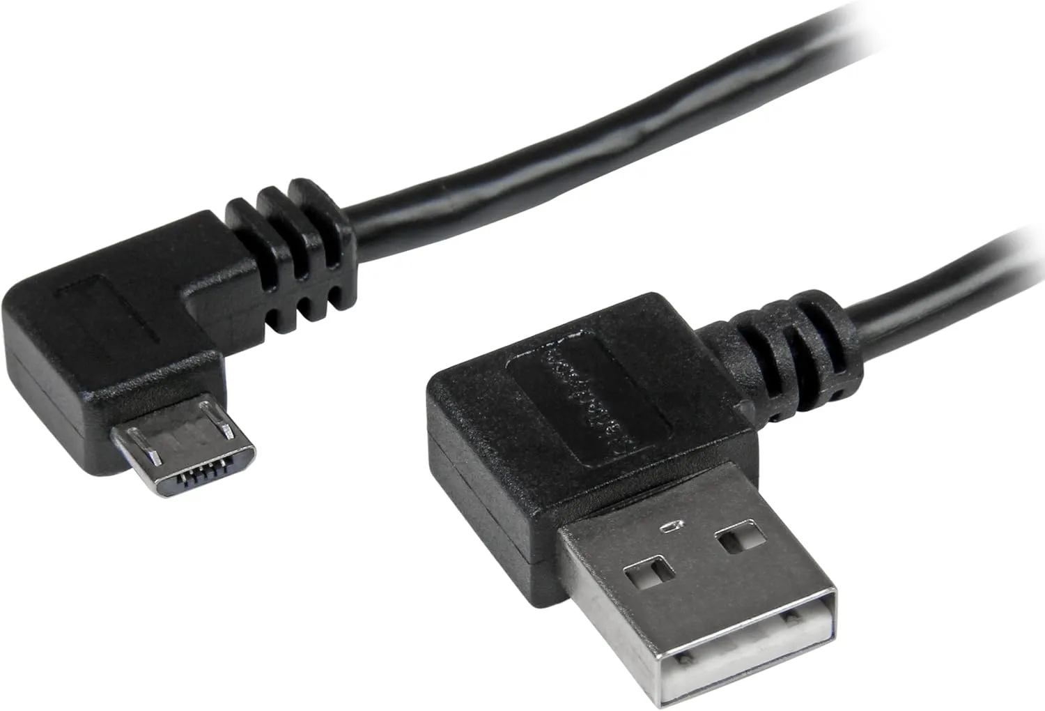 StarTech.com Right-Angle Micro-USB Cable (USB A to Micro B) - USB 2.0