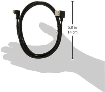 StarTech.com Right-Angle Micro-USB Cable (USB A to Micro B) - USB 2.0